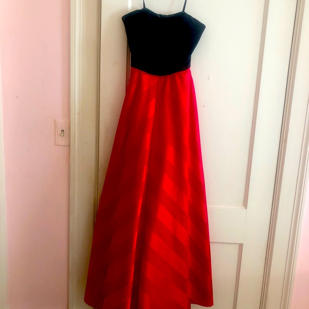 Special holiday formal floor length gown.